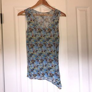 Chelsea & Violet Hulu Girl Print Summer Tank Top